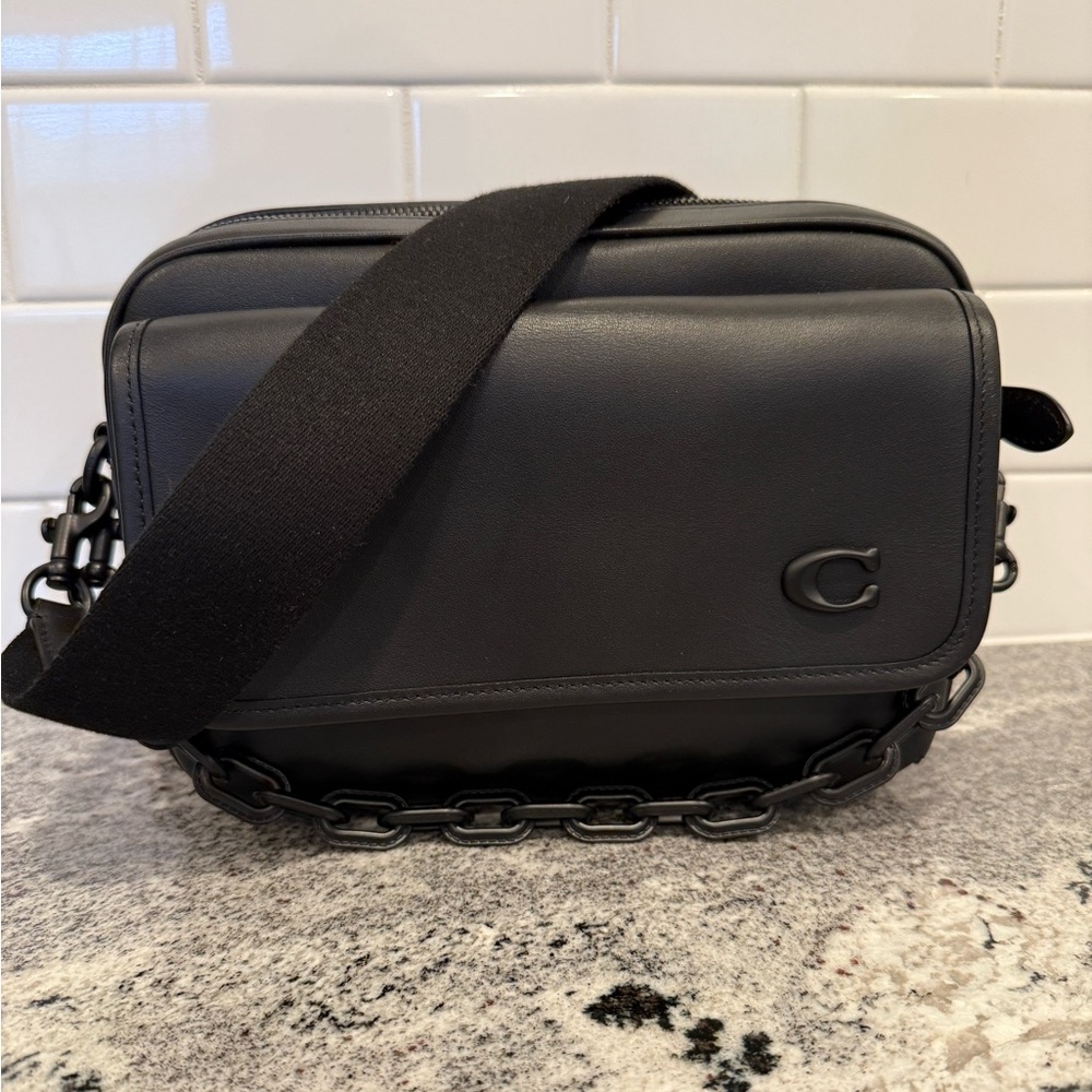 Men’s Coach Charter Flap Crossbody Bag - 24